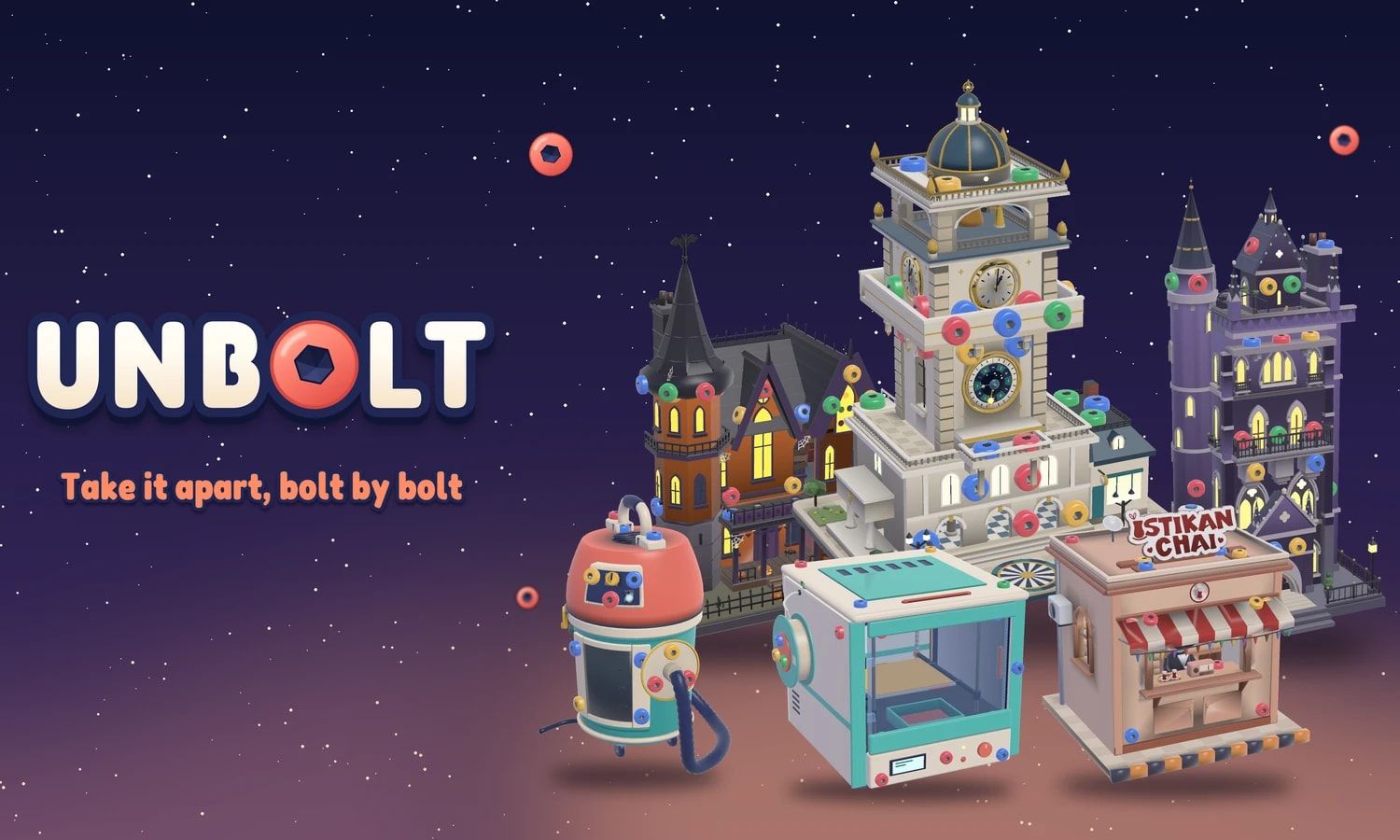 Unbolt key art
