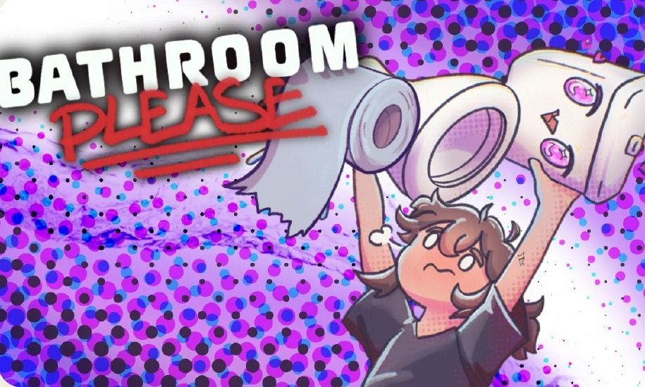 Bathroom Please! key art